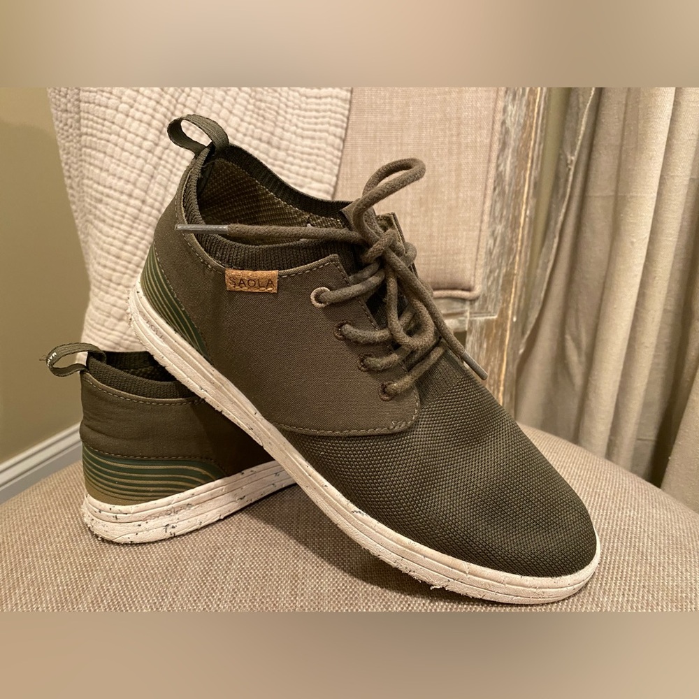 Saola | Semnoz III Lifestyle Sneakers Olive Size 9
